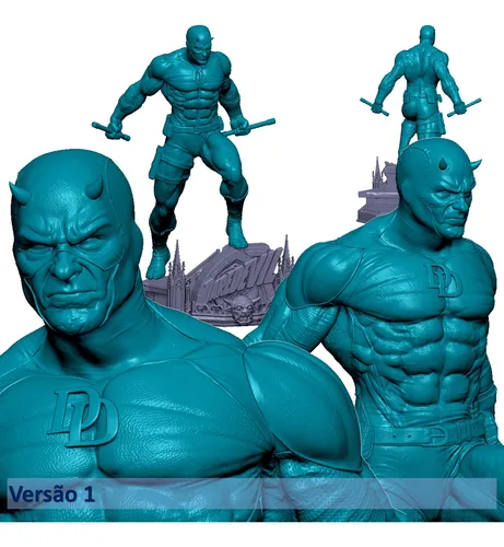 Miniatura: STL, VAMPIROS, CHITUBOX, SolidWorks, 3D, DEMOLIDOR, MARVEL, Impressão 3D,  Stl, 3D, HD, bonecos, SKETCHUP, resina, filamentos