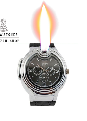 Relógio e Isqueiro de pulso Firewatcher Unissex