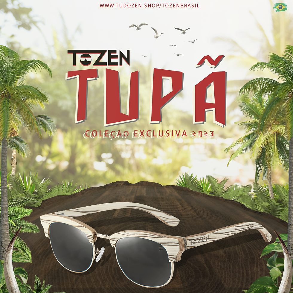 Miniatura: óculos de sol, de madeira, tozen, aviador, rayban, oakley, moda, look, 2025, ótica, brasil, polarizado, mormaiii, chilli,