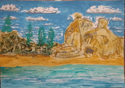 near George Remei wreck,Picnic Bay