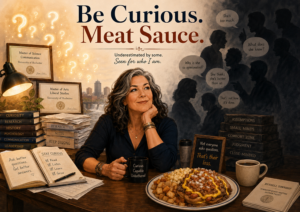 Be Curious, Meat Sauce