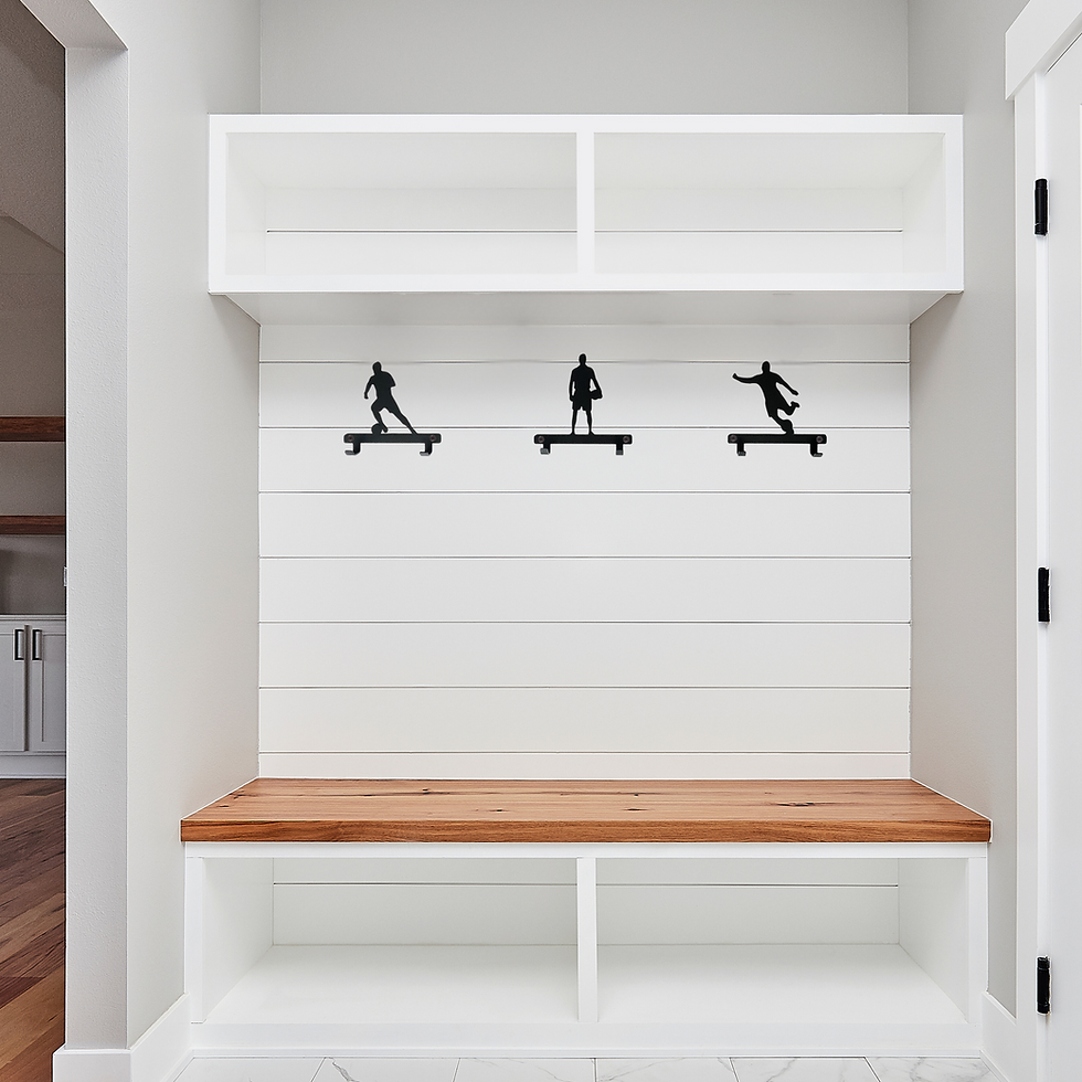 Thumbnail: Soccer Player Wall Hooks
