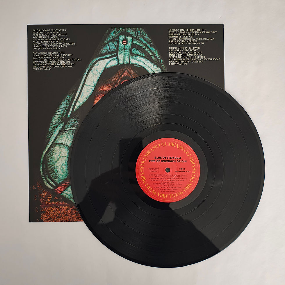Miniatura: Vinil Blue Öyster Cult  - Fire of Unknown Origin