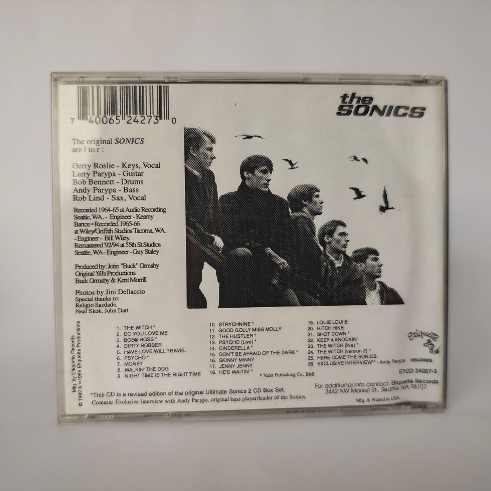 Miniatura: CD Here Are The Sonics