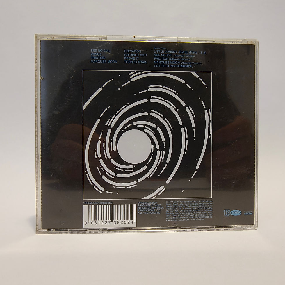 Miniatura: CD Television - Marquee Moon