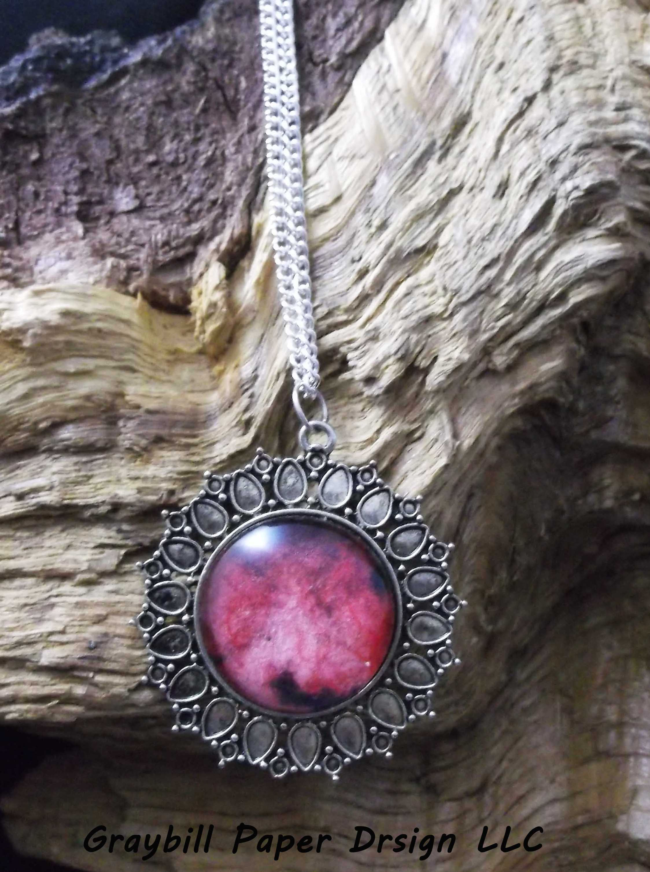 Antiqued Medallion Pendant