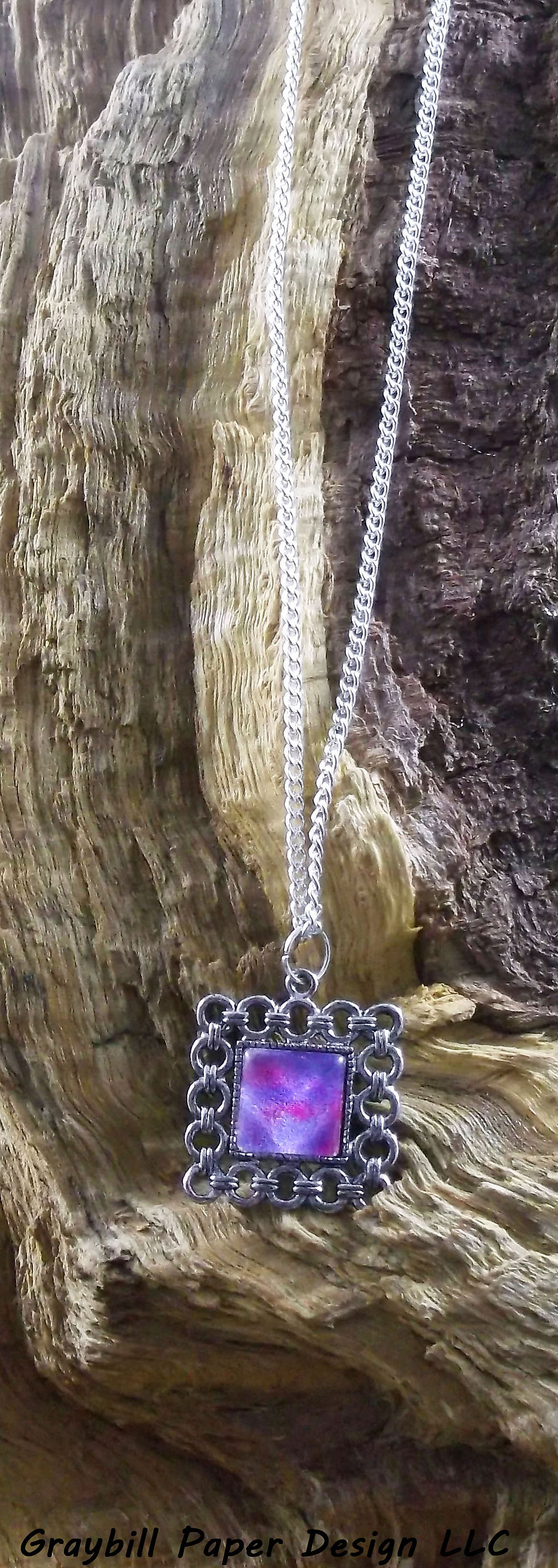 Thumbnail: Link Style Square Pendant