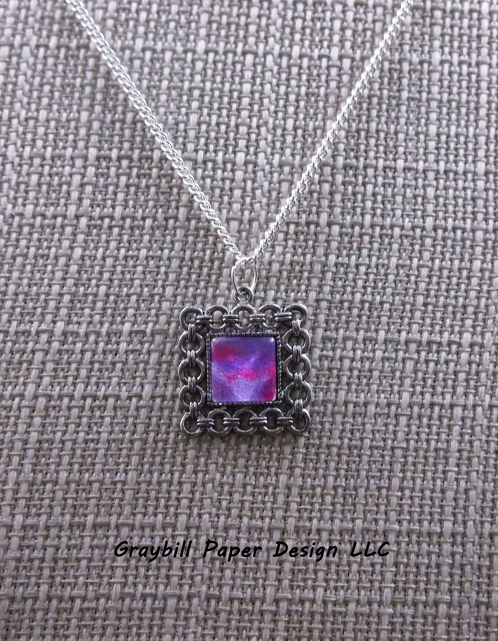 Thumbnail: Link Style Square Pendant