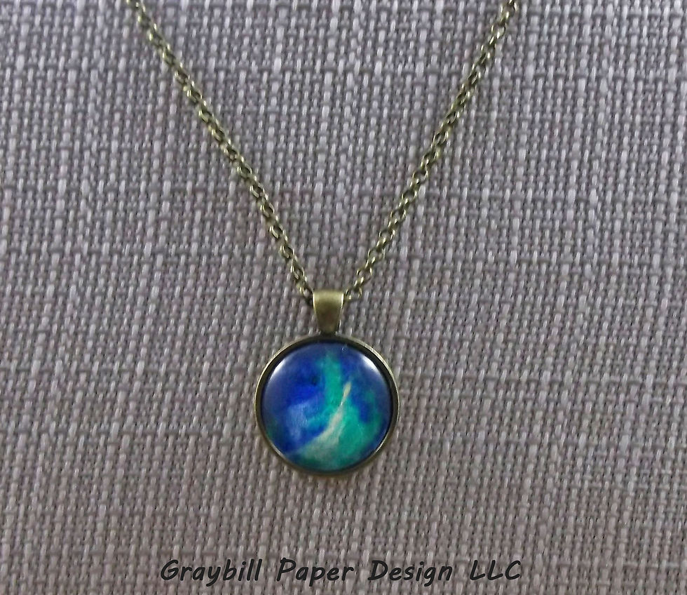 Thumbnail: Brass Circle Pendant