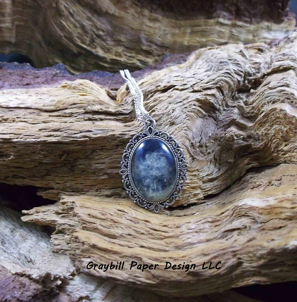 Antique Oval Pendant