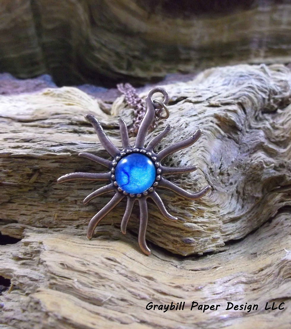 Thumbnail: Copper Sun Pendant