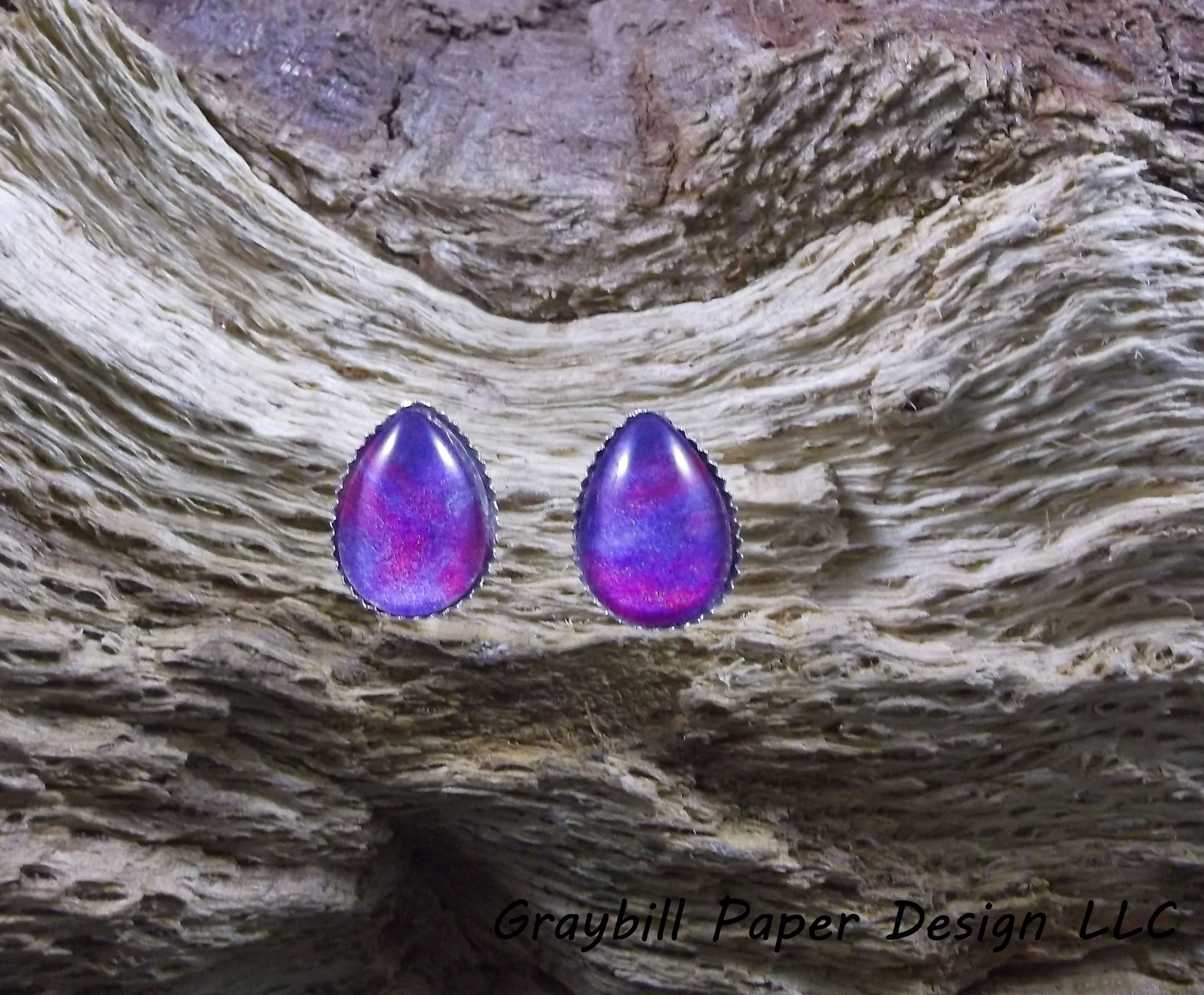 Teardrop Stud Earring