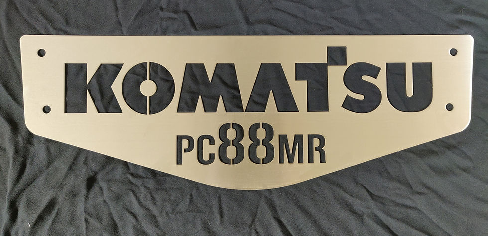 Thumbnail: Custom Front Tractor Plate