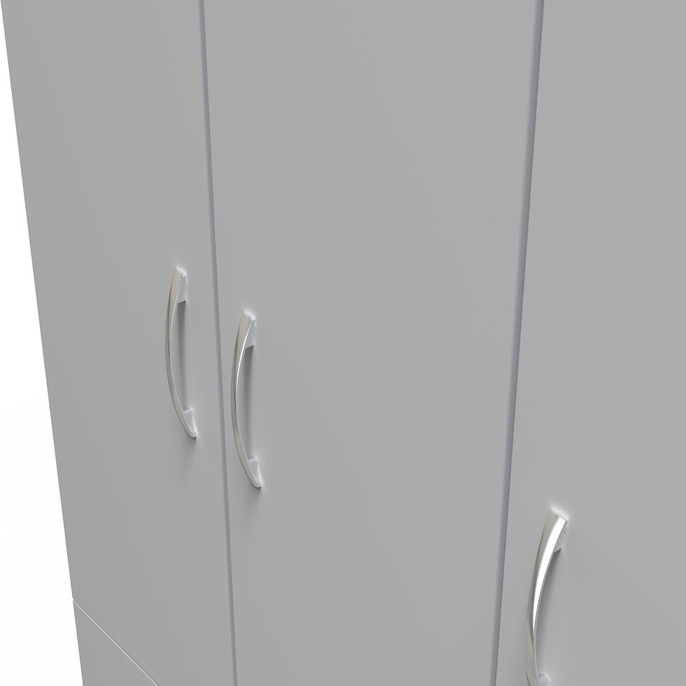 Thumbnail: Tall Triple 2 Drawer Wardrobe