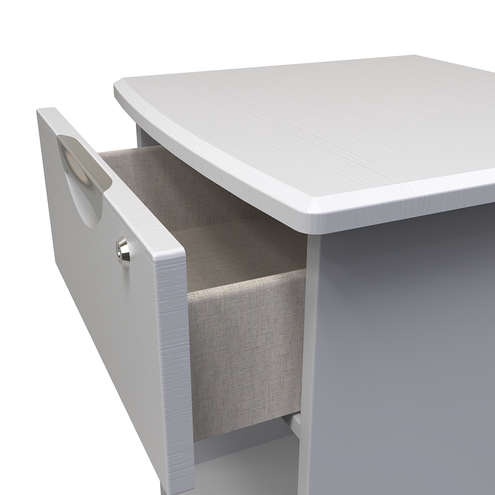 Thumbnail: 1-Drawer/open Bedside Cabinet with lock