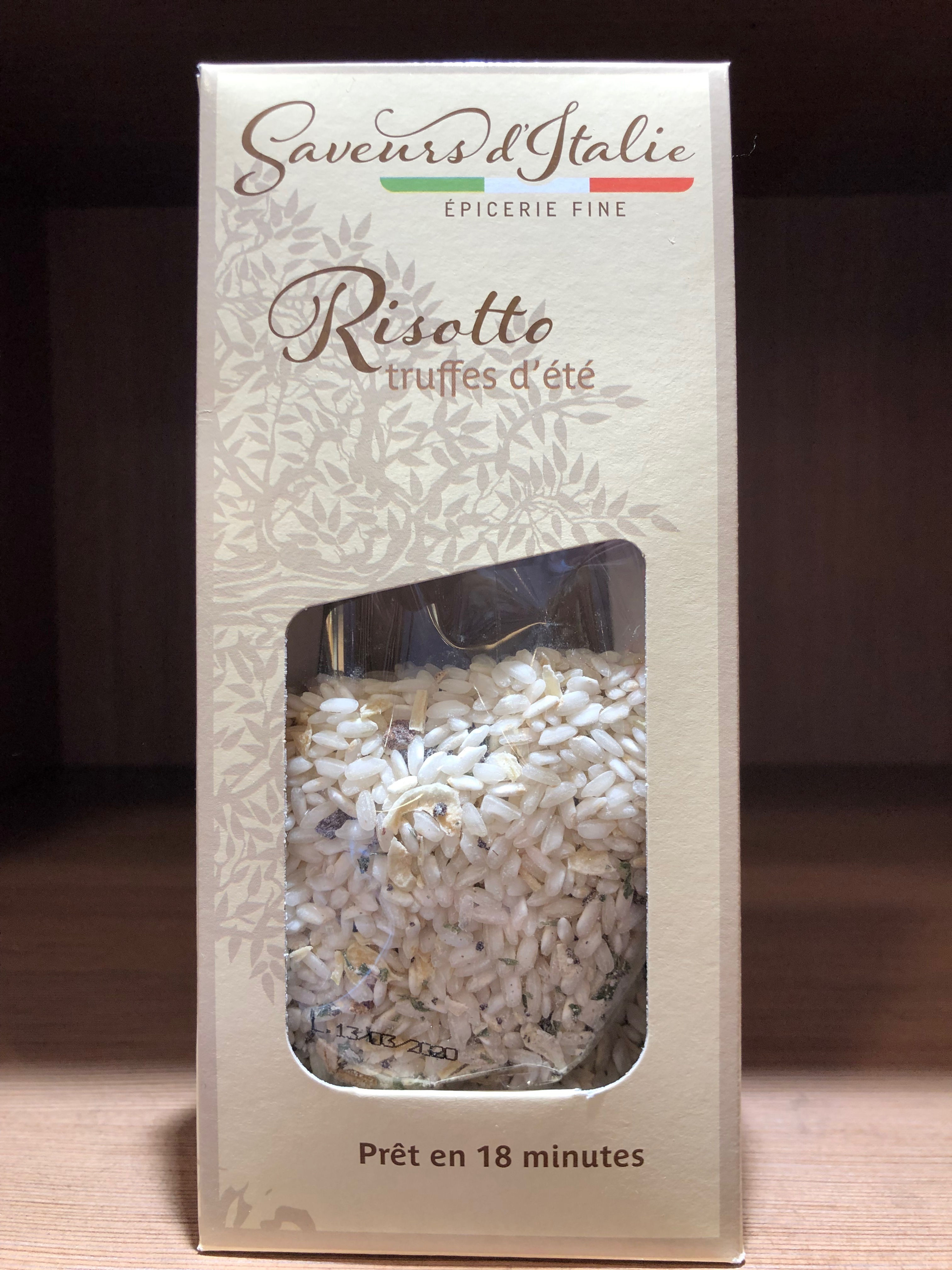 Risotto à la truffe d’été