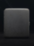Thumbnail: Crackling black matte cigarette case