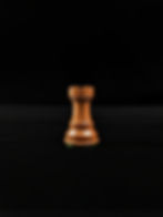 Thumbnail: 3 ¾ inch weighted Boxwood & Acacia Zagreb chess pieces