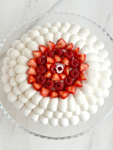 Pavlova de Morango