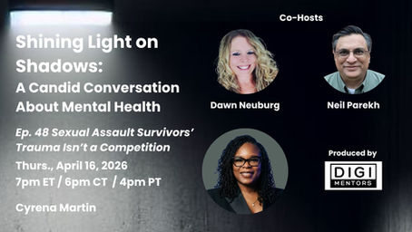 Ep. 48 Sexual Assault Survivors’ Trauma Isn’t a Competition (Cyrena Martin)