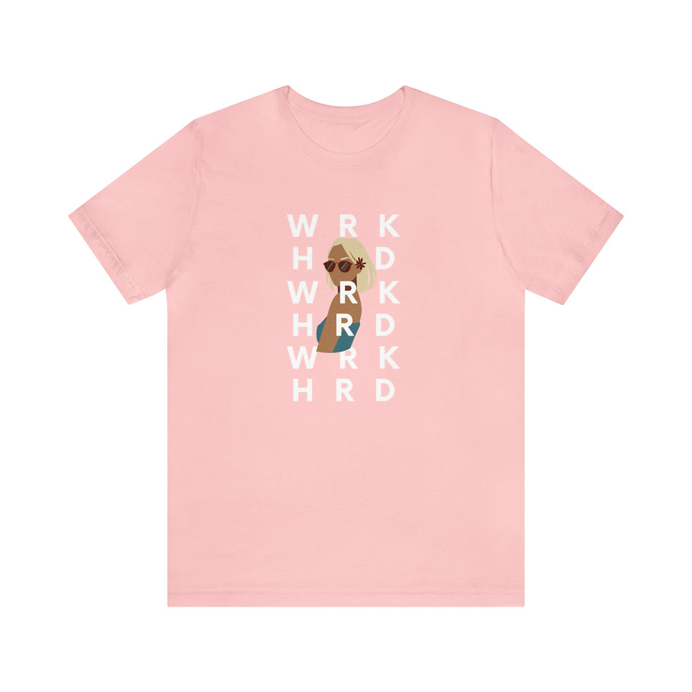 Thumbnail: WORK HARD Jersey Short Sleeve Tee