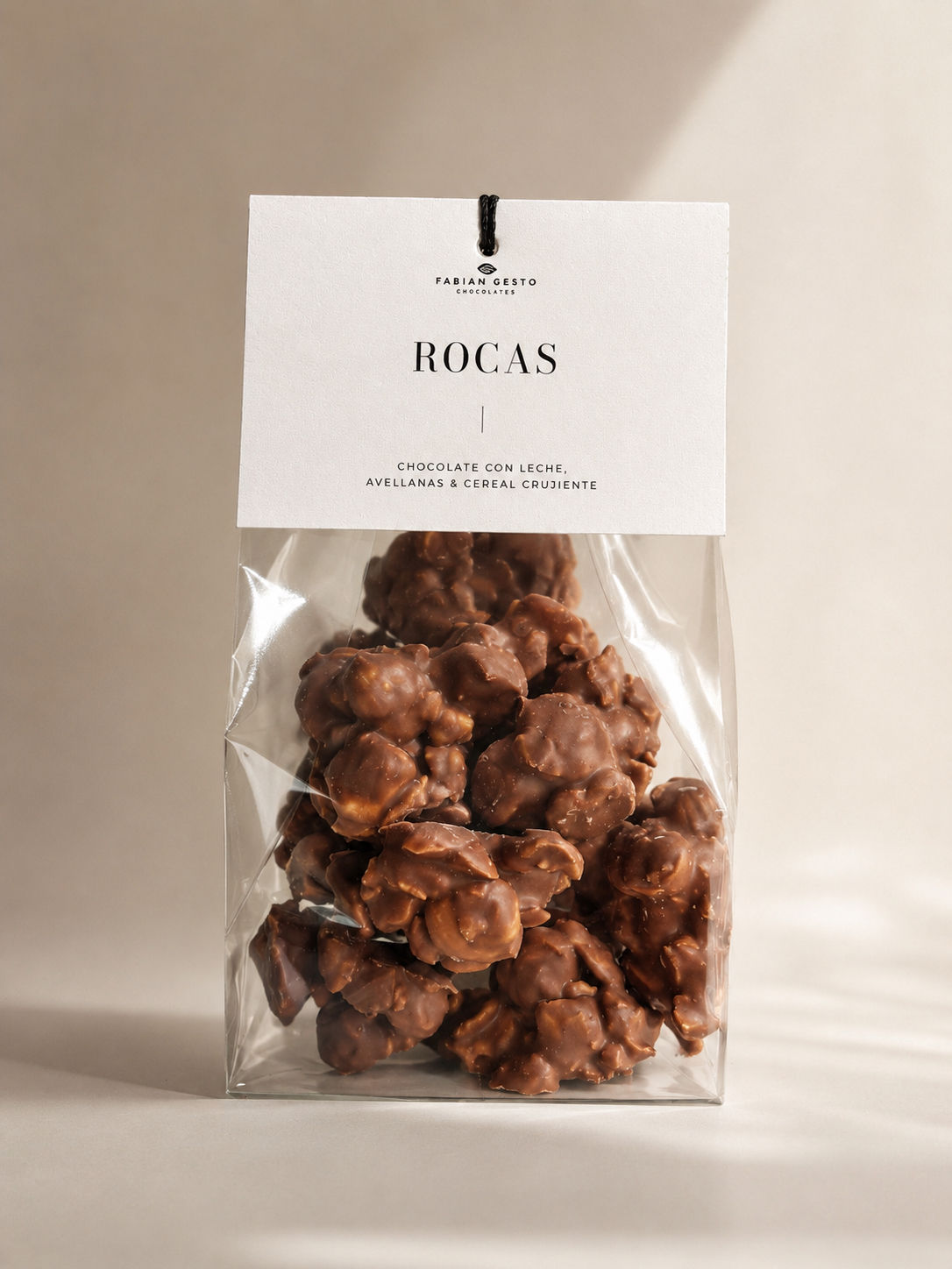 Rocas crujientes de avellanas