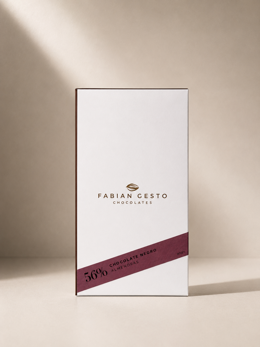 Tableta de Chocolate Semiamargo 56% & Almendras