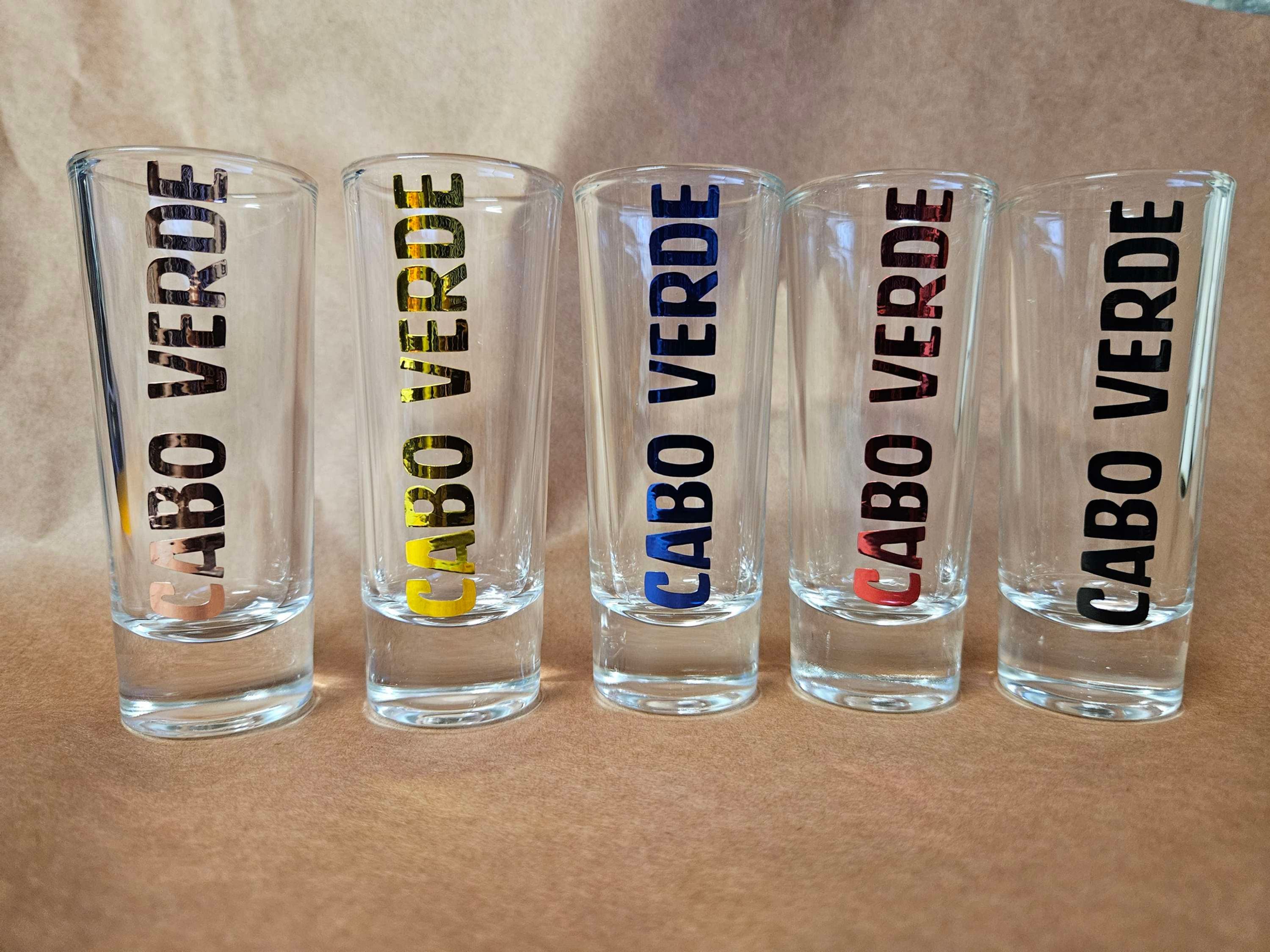 Cabo Verde 2oz Tall Shot Glass