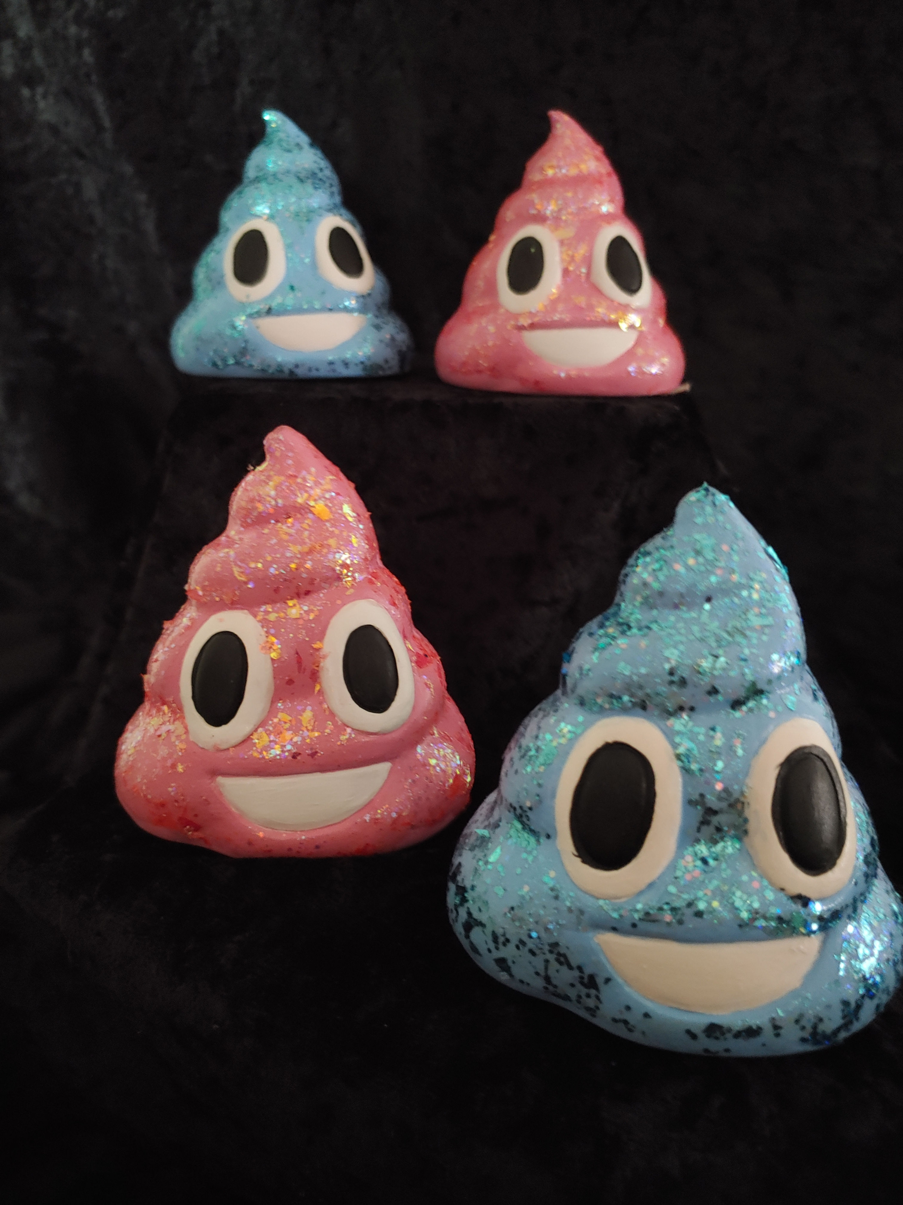 Poop/Ice Cream  set of 4
