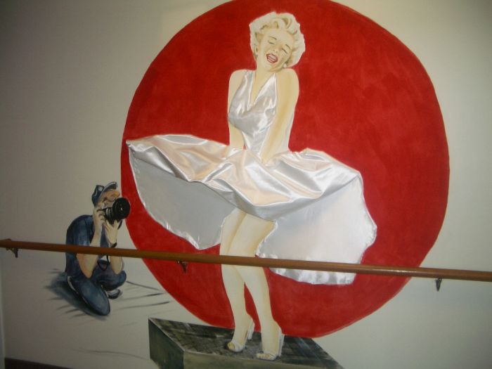 Marilyn Monroe Mural