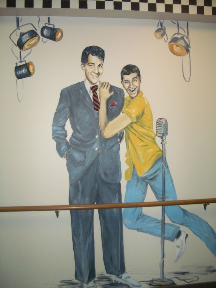 Dean and Jerry Mural