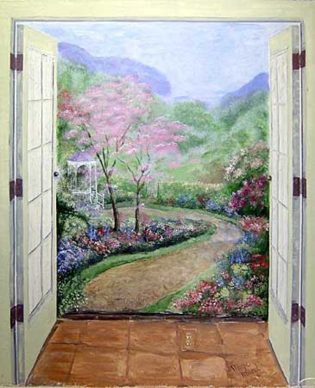 Tea Garden Mural