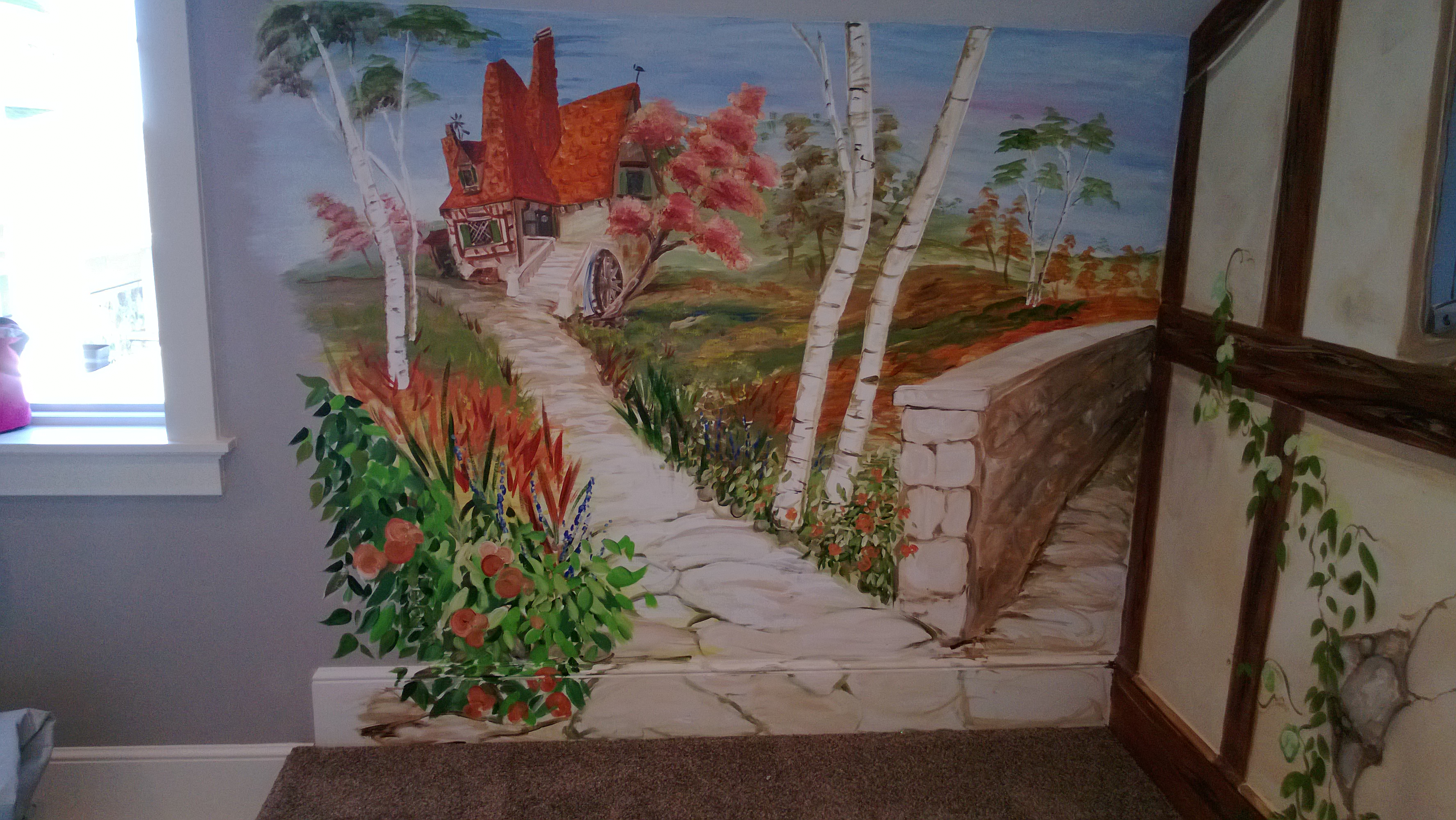 Belle's Abode Mural