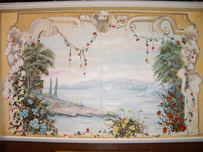 Mystical Lake Mural