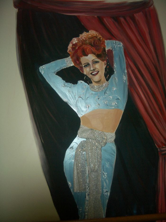 Rita Hayworth Mural