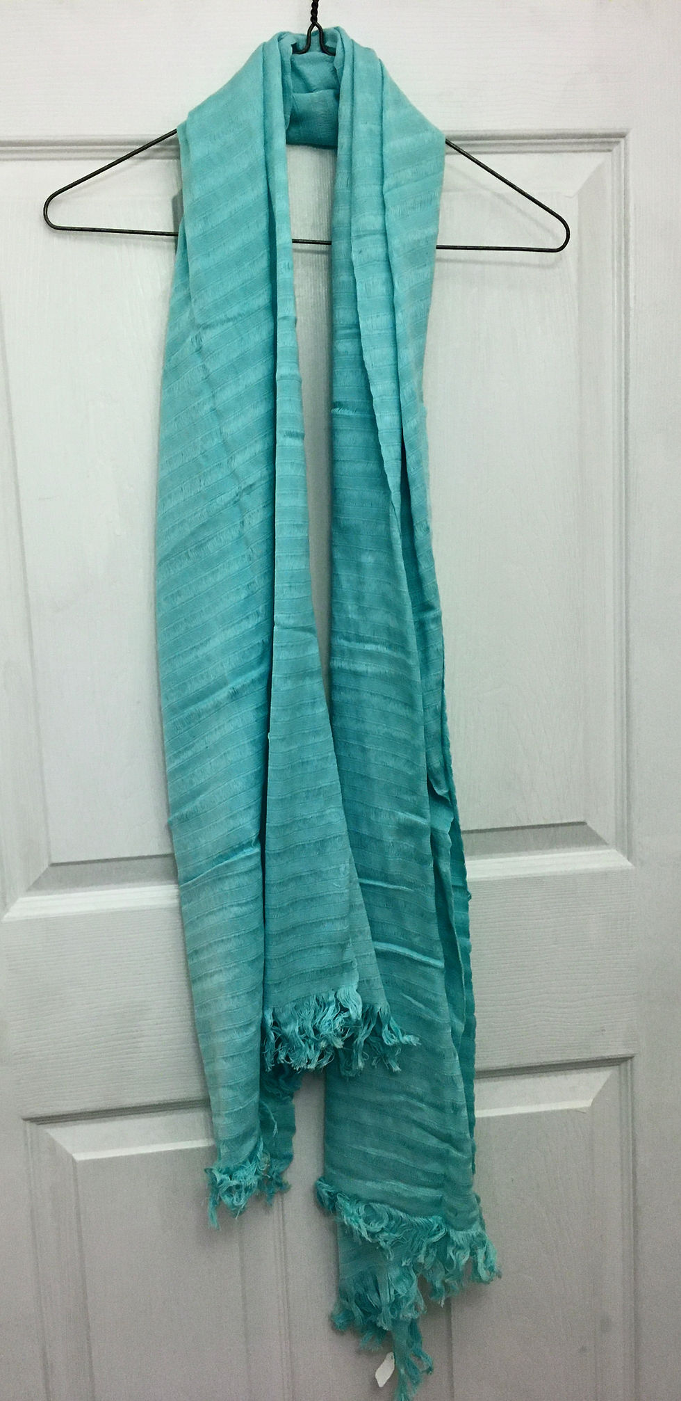 Thumbnail: Maya Shawl (light blue, long)