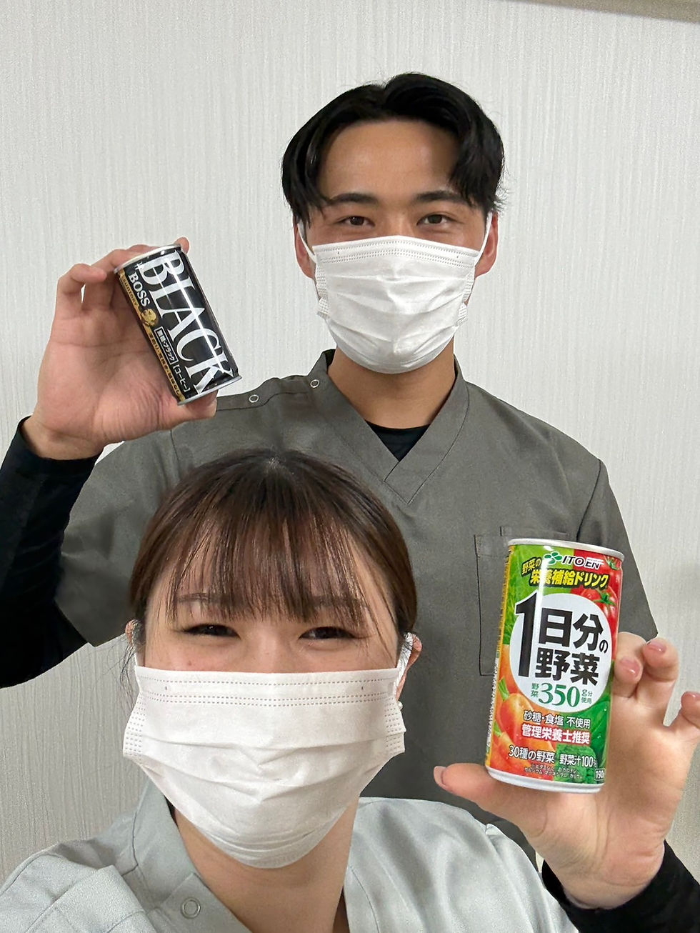 ジュースの差し入れ!