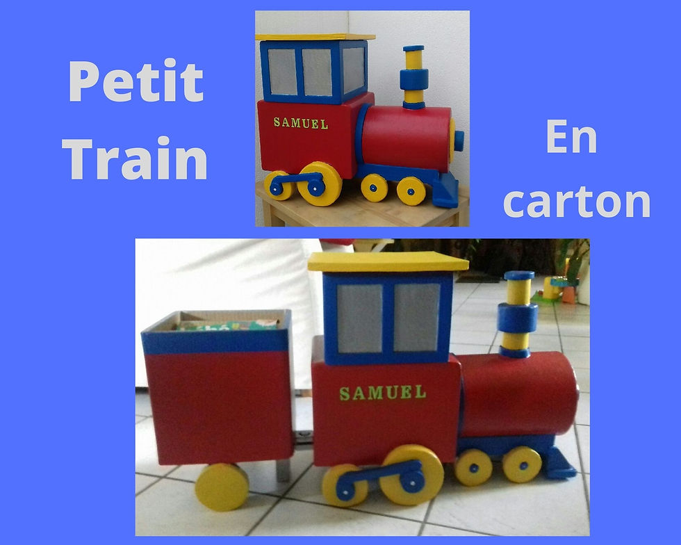 Petit Train en carton