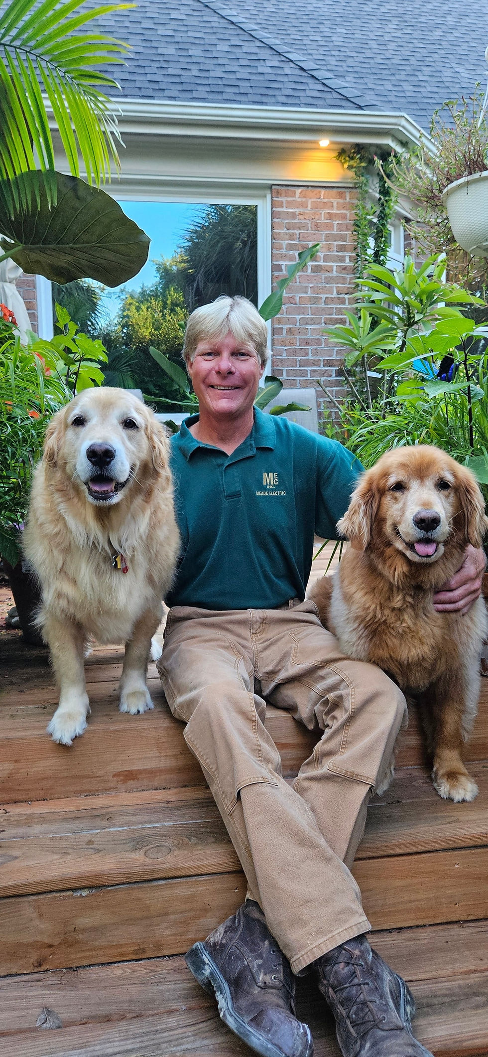 Bryan and dogs