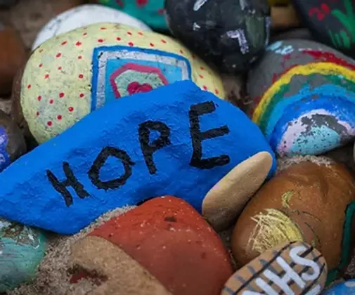 Hope image by Nick Fewings