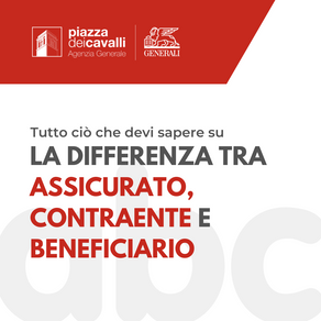 La differenza tra ASSICURATO, CONTRAENTE e BENEFICIARIO