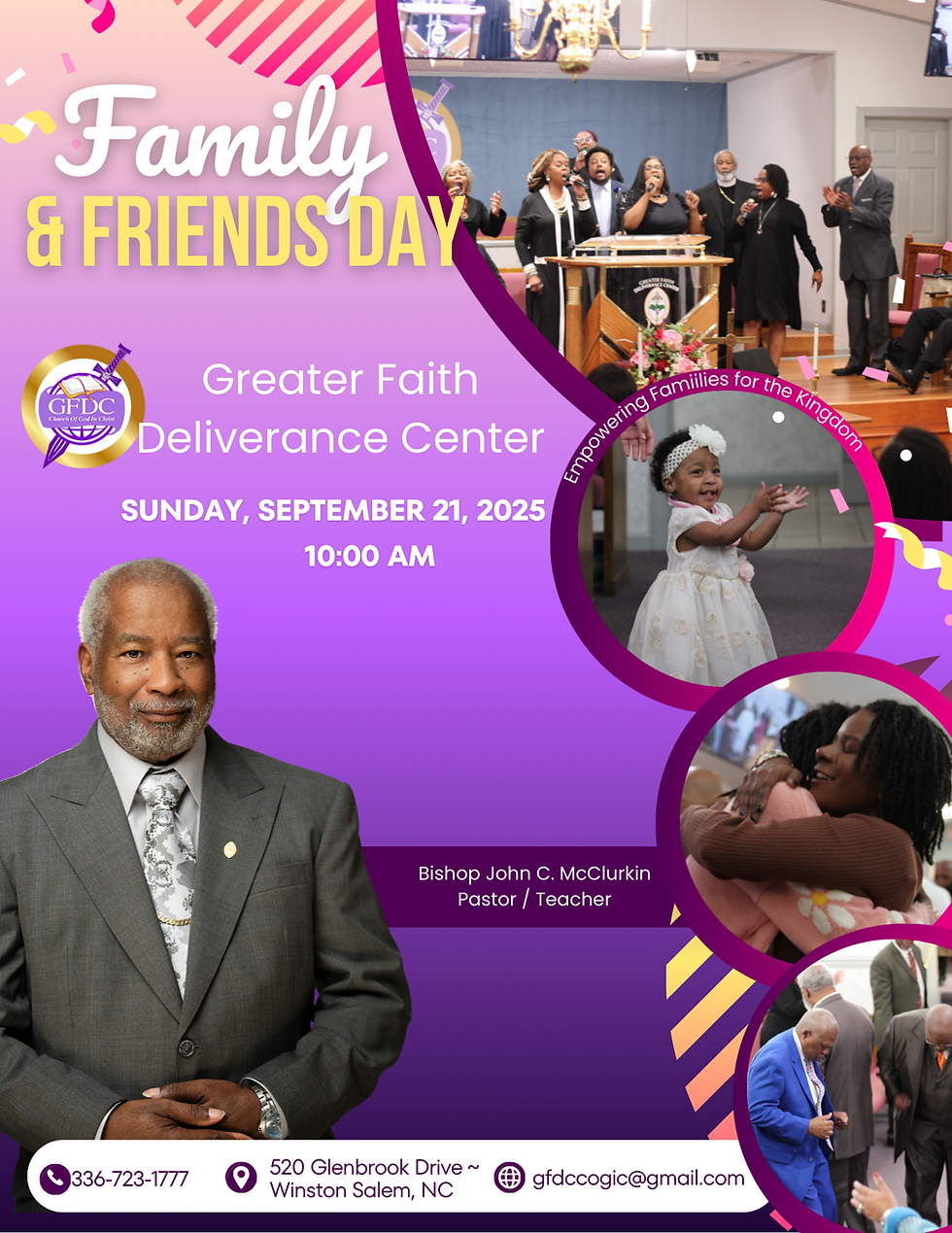 Friends and Family Day