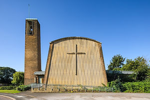 1957 - Lavender, Twentyman and Percy - St. Nicholas Church, Radford, Coventry - 1955-57 (1