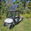 Thumbnail: 2009 EZ-GO Enclosed Shuttle Flatbed with Tracking Solar