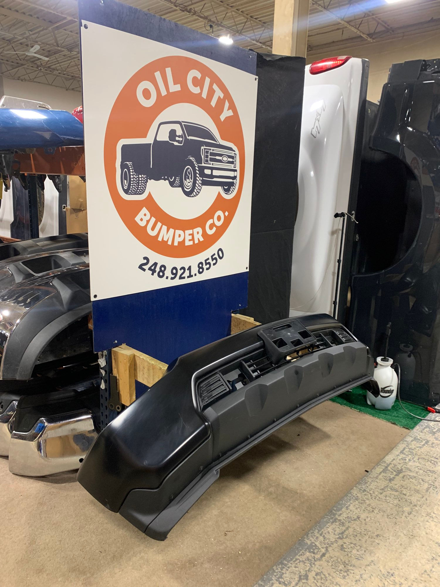 2020-23 Chevy Silverado 2500 3500 front bumper flat black painted OEM