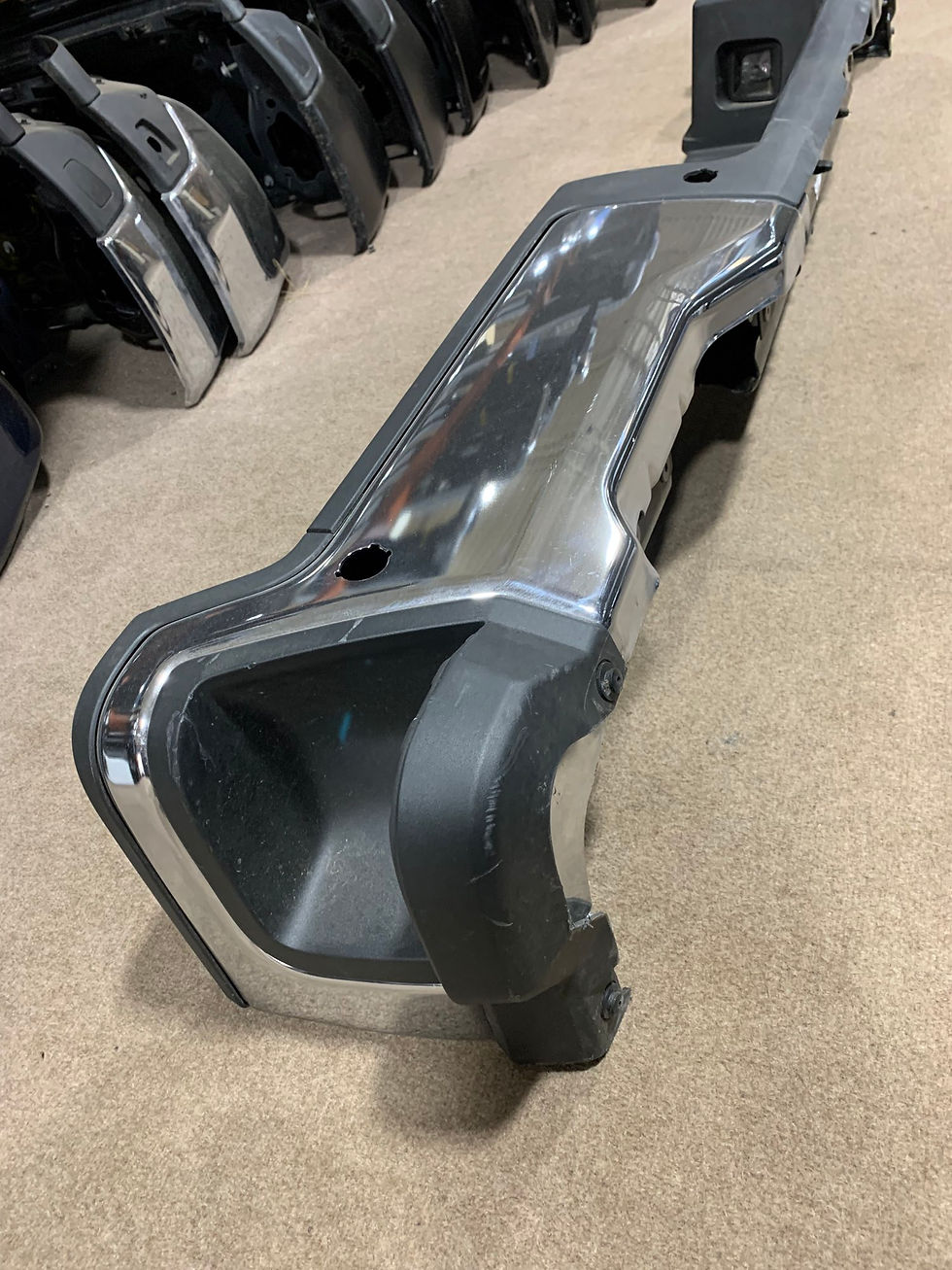 Thumbnail: 2023-2026 OEM Ford Super Duty rear bumper w sensor
