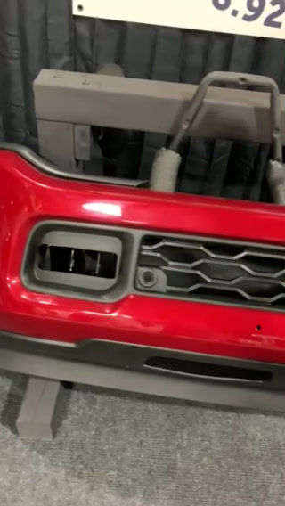 Thumbnail: Flame Red Ram front bumper 2500hd 3500hd 2019-2026