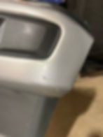 Thumbnail: Iconic Silver 2023-2027 Ford f250 f350 front bumper painted w fog NO sensor