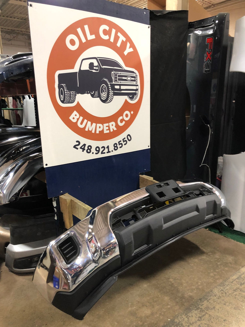 Thumbnail: 2023 to 2026 Chevy silverado HD front bumper chrome OEM