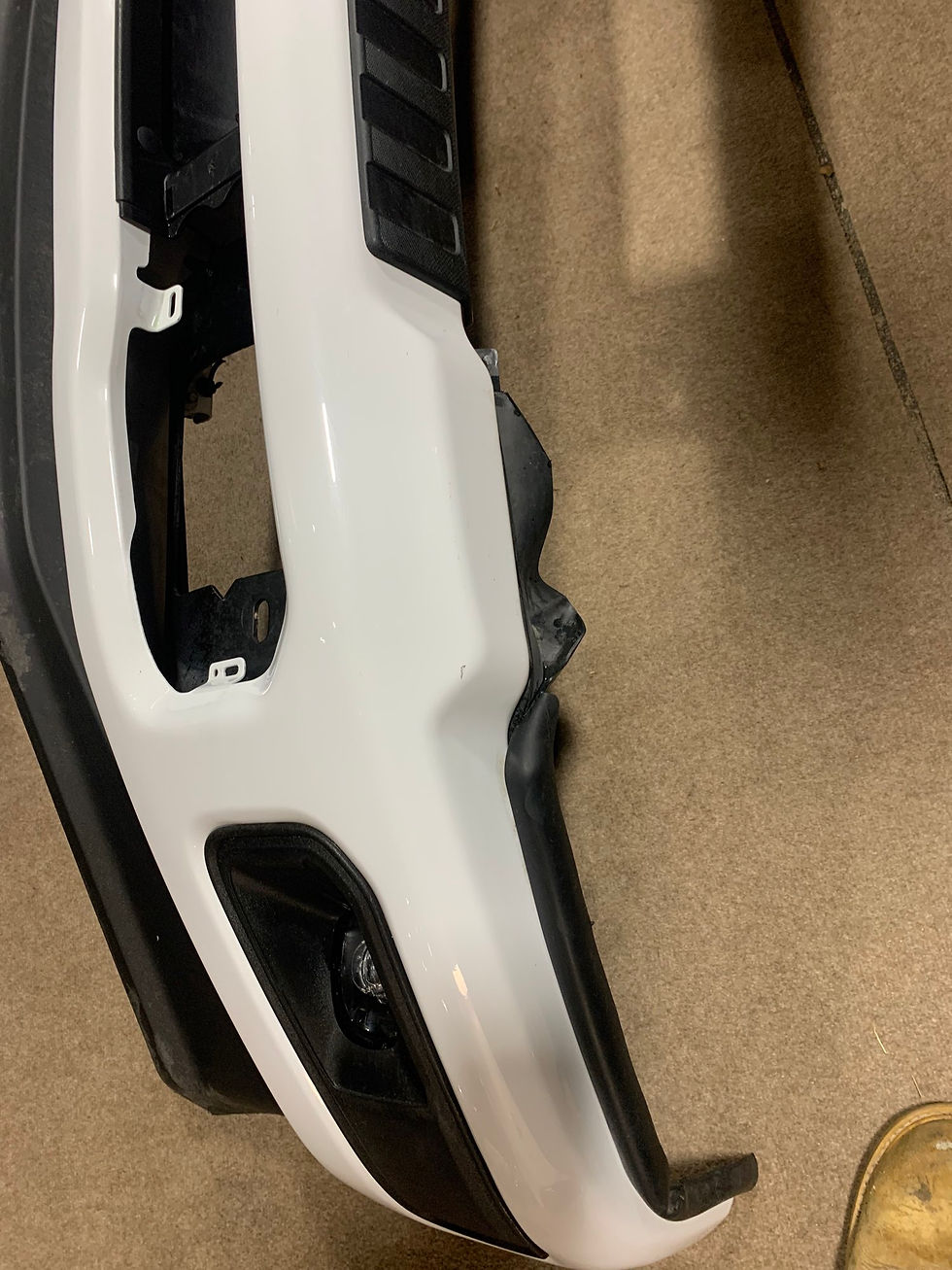 Thumbnail: Oxford White 2023-26 Front Bumper Ford F250 F350